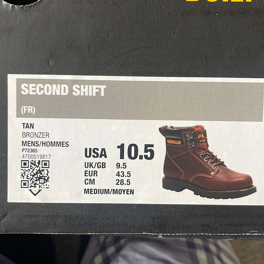 CAT work boots